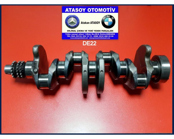 MERCEDES W638 VİTO 112CDI DE22 KRANK MERCEDES DE22 KRANK R61105 A6110310001 A6110310201 A6110310501 A6460310701 6110310001 6110310201 6110310501 6460310701 MERCEDES 61100 MERCEDES R61100 MERCEDES EURO3 KRANK